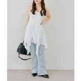 ラッフルイレヘムキャミワンピース | NICE CLAUP / OLIVE des OLIVE　OUTLET | 詳細画像2 
