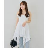 ラッフルイレヘムキャミワンピース | NICE CLAUP / OLIVE des OLIVE　OUTLET | 詳細画像4 