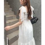 レース肩リボンシャーリングキャミワンピース | NICE CLAUP / OLIVE des OLIVE OUTLET | 詳細画像9