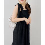 レース肩リボンシャーリングキャミワンピース | NICE CLAUP / OLIVE des OLIVE OUTLET | 詳細画像14