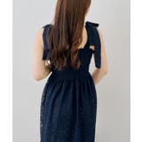 レース肩リボンシャーリングキャミワンピース | NICE CLAUP / OLIVE des OLIVE OUTLET | 詳細画像4