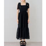 レース肩リボンシャーリングキャミワンピース | NICE CLAUP / OLIVE des OLIVE OUTLET | 詳細画像21