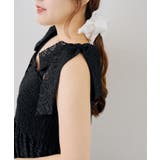 レース肩リボンシャーリングキャミワンピース | NICE CLAUP / OLIVE des OLIVE OUTLET | 詳細画像25
