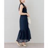 レース肩リボンシャーリングキャミワンピース | NICE CLAUP / OLIVE des OLIVE OUTLET | 詳細画像6