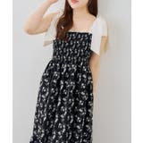 配色肩リボンシャーリングキャミワンピース | NICE CLAUP / OLIVE des OLIVE OUTLET | 詳細画像15
