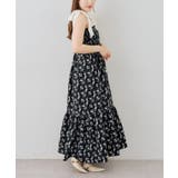 配色肩リボンシャーリングキャミワンピース | NICE CLAUP / OLIVE des OLIVE OUTLET | 詳細画像20