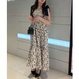 配色肩リボンシャーリングキャミワンピース | NICE CLAUP / OLIVE des OLIVE OUTLET | 詳細画像23