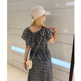 花柄フリルマーメイドワンピース | NICE CLAUP / OLIVE des OLIVE　OUTLET | 詳細画像5 