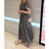花柄フリルマーメイドワンピース | NICE CLAUP / OLIVE des OLIVE　OUTLET | 詳細画像6 