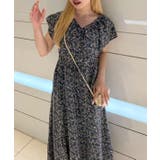 花柄フリルマーメイドワンピース | NICE CLAUP / OLIVE des OLIVE　OUTLET | 詳細画像7 