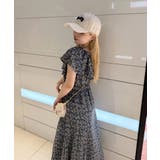 花柄フリルマーメイドワンピース | NICE CLAUP / OLIVE des OLIVE　OUTLET | 詳細画像9 
