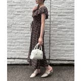 花柄フリルマーメイドワンピース | NICE CLAUP / OLIVE des OLIVE　OUTLET | 詳細画像19 