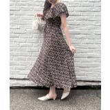 花柄フリルマーメイドワンピース | NICE CLAUP / OLIVE des OLIVE　OUTLET | 詳細画像21 