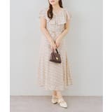 花柄フリルマーメイドワンピース | NICE CLAUP / OLIVE des OLIVE　OUTLET | 詳細画像42 
