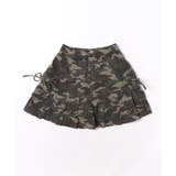 カモフラ | カーゴリボン付ミニスカート | NICE CLAUP / OLIVE des OLIVE OUTLET
