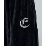 【セットアップ対応可】ベロアフレアーイージパンツ | NICE CLAUP / OLIVE des OLIVE　OUTLET | 詳細画像2 