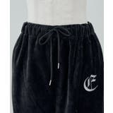 【セットアップ対応可】ベロアフレアーイージパンツ | NICE CLAUP / OLIVE des OLIVE　OUTLET | 詳細画像5 