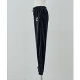 【セットアップ対応可】ベロアフレアーイージパンツ | NICE CLAUP / OLIVE des OLIVE　OUTLET | 詳細画像6 