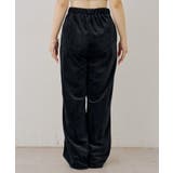 【セットアップ対応可】ベロアフレアーイージパンツ | NICE CLAUP / OLIVE des OLIVE　OUTLET | 詳細画像14 