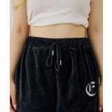 【セットアップ対応可】ベロアフレアーイージパンツ | NICE CLAUP / OLIVE des OLIVE　OUTLET | 詳細画像15 