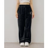【セットアップ対応可】ベロアフレアーイージパンツ | NICE CLAUP / OLIVE des OLIVE　OUTLET | 詳細画像20 