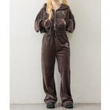 【セットアップ対応可】ベロアフレアーイージパンツ | NICE CLAUP / OLIVE des OLIVE　OUTLET | 詳細画像25 