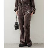 【セットアップ対応可】ベロアフレアーイージパンツ | NICE CLAUP / OLIVE des OLIVE　OUTLET | 詳細画像30 