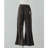 【セットアップ対応可】ベロアフレアーイージパンツ | NICE CLAUP / OLIVE des OLIVE　OUTLET | 詳細画像32 