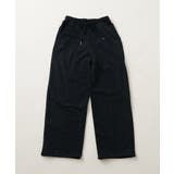 ブラック | ラインストーン付スウェットパンツ | NICE CLAUP / OLIVE des OLIVE　OUTLET