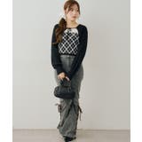 レースアップビジュー付フレアーパンツ | NICE CLAUP / OLIVE des OLIVE　OUTLET | 詳細画像8 