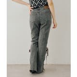 レースアップビジュー付フレアーパンツ | NICE CLAUP / OLIVE des OLIVE　OUTLET | 詳細画像15 