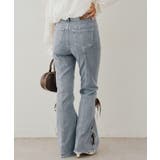 レースアップビジュー付フレアーパンツ | NICE CLAUP / OLIVE des OLIVE　OUTLET | 詳細画像35 