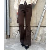 【S/M展開】サイドレースアップセミフレアーパンツ | RMAF　NICE CLAUP / OLIVE des OLIVE | 詳細画像32 