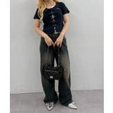 キラキラワイドデニム | NICE CLAUP / OLIVE des OLIVE　OUTLET | 詳細画像19 