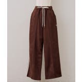 ブラウン | 【セットアップ対応可】スエードサイドラインパンツ | NICE CLAUP / OLIVE des OLIVE　OUTLET