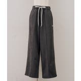 チャコール | 【セットアップ対応可】スエードサイドラインパンツ | NICE CLAUP / OLIVE des OLIVE　OUTLET