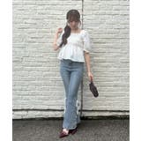 シャーリング後リボン付ブラウス | NICE CLAUP / OLIVE des OLIVE　OUTLET | 詳細画像11 