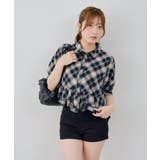 裾フリルペプラムブラウス | NICE CLAUP / OLIVE des OLIVE　OUTLET | 詳細画像6 