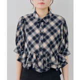 裾フリルペプラムブラウス | NICE CLAUP / OLIVE des OLIVE　OUTLET | 詳細画像11 