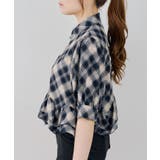 裾フリルペプラムブラウス | NICE CLAUP / OLIVE des OLIVE　OUTLET | 詳細画像12 