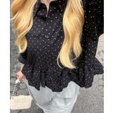 裾フリルペプラムブラウス | NICE CLAUP / OLIVE des OLIVE　OUTLET | 詳細画像32 