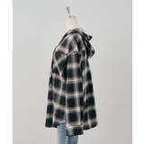 チェックフードシャツ | NICE CLAUP / OLIVE des OLIVE OUTLET | 詳細画像8