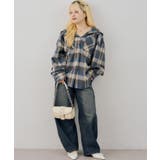 チェックフードシャツ | NICE CLAUP / OLIVE des OLIVE OUTLET | 詳細画像14