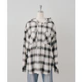 オフ | チェックフードシャツ | NICE CLAUP / OLIVE des OLIVE OUTLET