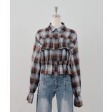 チェックフリルシャツ | NICE CLAUP / OLIVE des OLIVE OUTLET | 詳細画像10