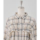 チェックフリルシャツ | NICE CLAUP / OLIVE des OLIVE OUTLET | 詳細画像14