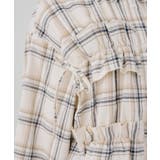 チェックフリルシャツ | NICE CLAUP / OLIVE des OLIVE OUTLET | 詳細画像15