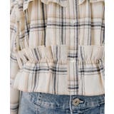 チェックフリルシャツ | NICE CLAUP / OLIVE des OLIVE OUTLET | 詳細画像16