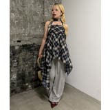 バイヤスチェックイレヘムキャミ | NICE CLAUP / OLIVE des OLIVE OUTLET | 詳細画像12