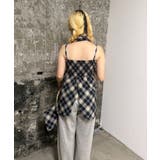 バイヤスチェックイレヘムキャミ | NICE CLAUP / OLIVE des OLIVE OUTLET | 詳細画像13